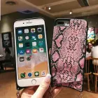 BAG - SNAKE Leather Case - IPHONE XS MAX White Photo