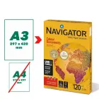 Papīrs NAVIGATOR COLOUR DOCUMENTS A3 120 g/m2, 500 loksnes/iepakojumā Foto 2