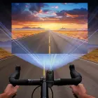 AKEEYO 710 Lite Handlebar Action Camera for Bikes and Motorcycles - Black Photo