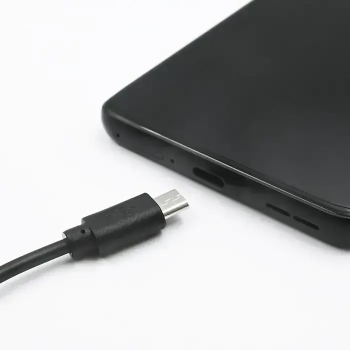 Qoltec USB A male | micro USB B male | 0.5m | BULK cable Foto 2