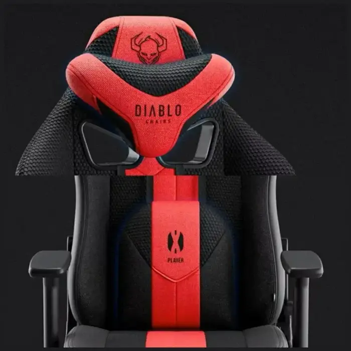 Gaming chair Diablo Chairs X-Player 2.0 King Size crimson/anthracite Foto 5