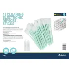 Platinet PFS5430 Cleaning sticks for devices | 12pcs | Non Alcoholic liquid 2x2ml Photo