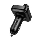 Borofone Transmitter FM BC61 Ocean MP3, Bluetooth - 2xUSB + Type C - PD 45W black Photo