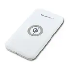 Qoltec Induction Wireless Charger | Qualcomm QuickCharge 3.0 | 10W | white Photo