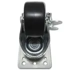 Qoltec Castors with brake for racks 19''| 4pcs. Photo