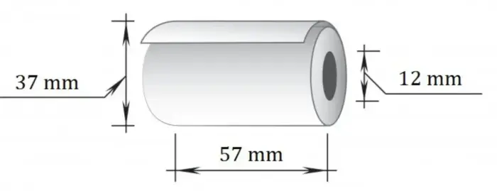 Kases lente TECHNOINFORM ar izmēru 57mmx15mx37mm termo, 10 gab/iepakojumā Foto 3
