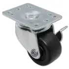 Qoltec Castors with brake for racks 19''| 4pcs. Photo