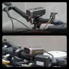 AKEEYO 710 Lite Handlebar Action Camera for Bikes and Motorcycles - Black Photo
