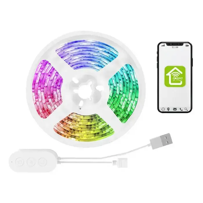 Smart WiFi RGB LED light strip Gosund SL1 (2,8m), Tuya Фото num