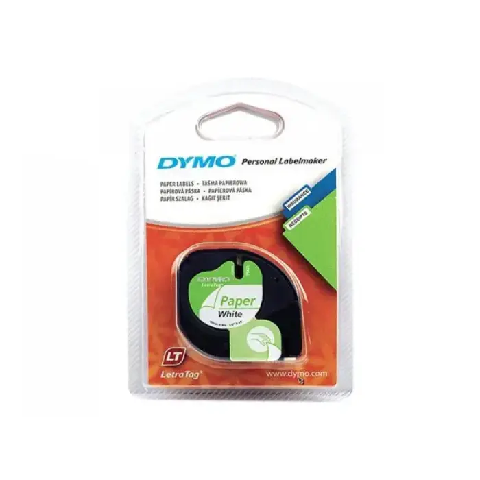 Dymo Schriftband 91200 White (S0721510) Фото num