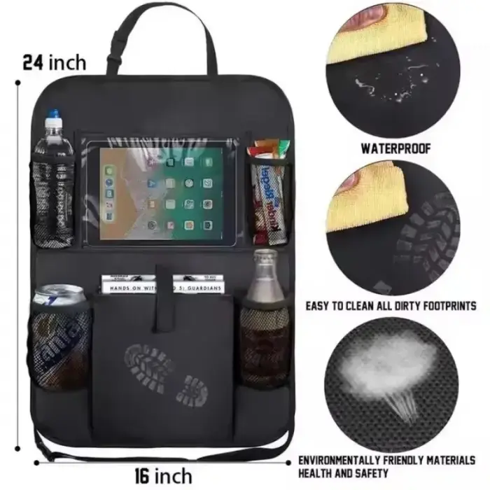 CAR ORGANIZER (61x41,5CM) BLACK Фото num