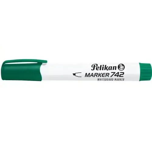 Pelikan Маркер для белой доски Marker 742 1-4mm Зелёный (818049) Фото num