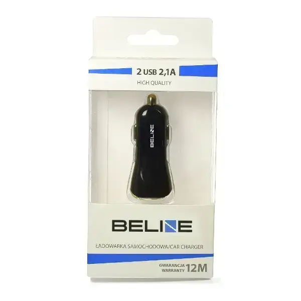 BELINE automašīnas lādētājs | 10W | USB-A | melns Foto 2