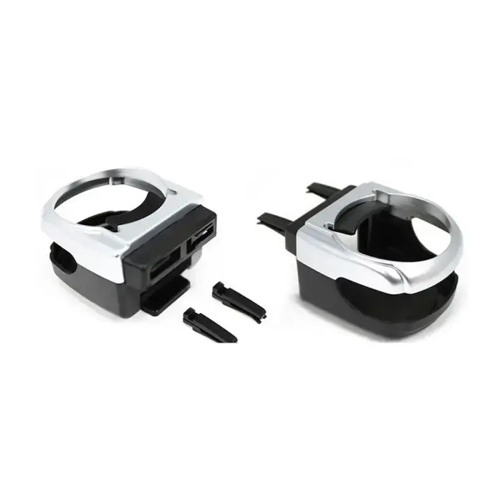 Cup holder for air vent white Photo