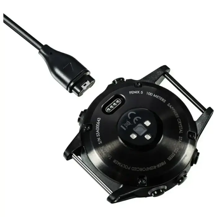 Cable USB-A Beline for Charging Garmin Watches 1m black Foto 2