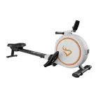 Deer Run RW600 Magnetic Rowing Machine (White) Фото num