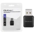 Qoltec Wireless Ultra fast DUAL mini WiFi adapter 2 x 2dBi  | Standard AC | USB 3.0 | 1300Mbps Фото num