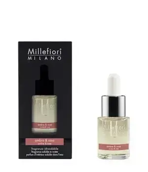 Fragrance Millefiori Milano Soluble in Water Amber & Rose 15 Ml Photo