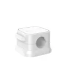 Joyroom JR-ZS368 magnetic cable organizer - white (3 pcs.) Фото num