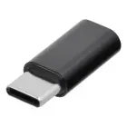 Adapter Micro USB to Type C Blue Star - black Photo