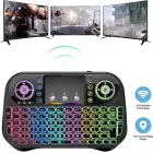 Fusion Rainbow compact wireless keyboard with touchpad and colorful backlit for Android | iOS | TV | PC  Photo