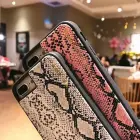 BAG - SNAKE Leather Case - IPHONE XS MAX White Photo
