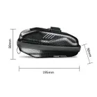 Etui|sakwa pod siodełko WILDMAN XS E7S uchwyt rowerowy czarna|black Foto 3