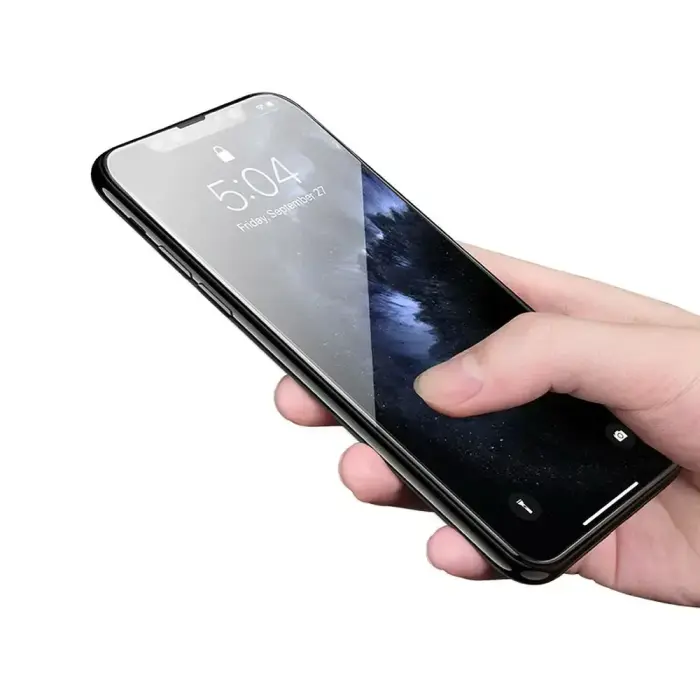 Tempered glass to iPhone XR / 11 Hoco HD 5D Guardian shield 10 pcs G14 black Foto 3