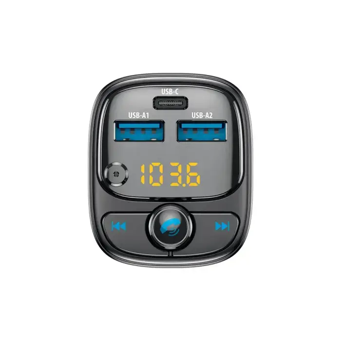 Forever FM transmitter Bluetooth TR-370 black Фото num