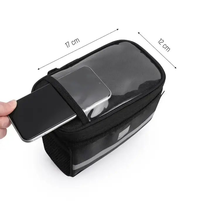 Wozinsky Bike Handlebar Bag with Phone Case 2L Black (WBB12BK) Foto 7