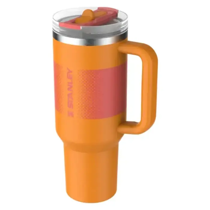 Термокружка с трубочкой The Quencher ProTour Flip Straw Tumbler 1,18 л, оранжевая Фото num