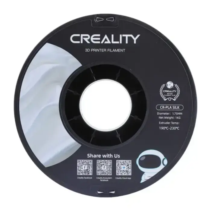 CR-Silk PLA Filament Creality (Gold) Foto 4