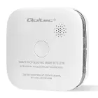 Qoltec Certified Wireless Smoke Detector with Battery | Sensor life: 10 years | Battery life: 10 years | Alarm: 85dB | LED Фото num