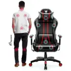 Gaming chair Diablo Chairs X-One 2.0 King Size black-red Foto 7