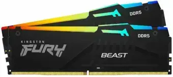 Operatīvā atmiņa Kingston FURY Beast 16GB RGB Black Фото num