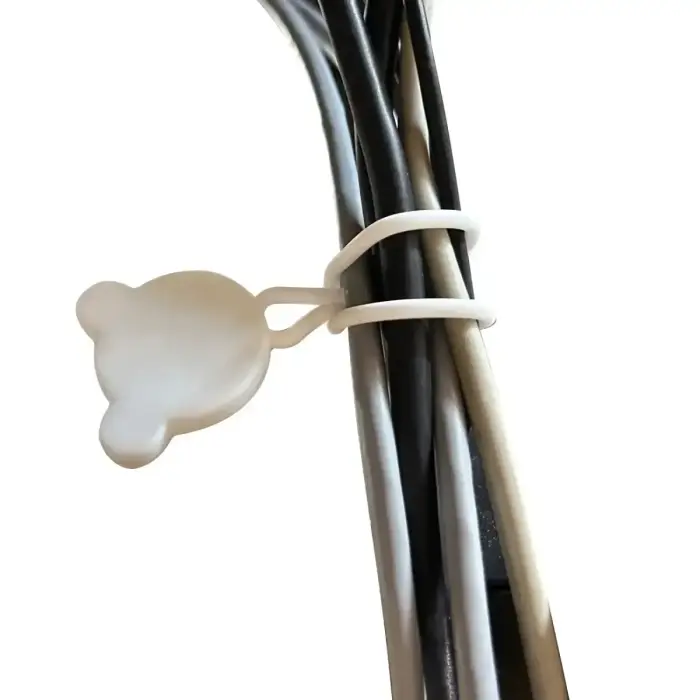 Silicone cable reel - black Фото num