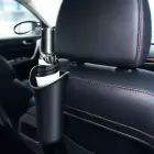 Hanging umbrella holder for car black Фото num
