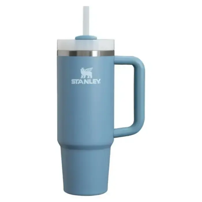 Termokrūze ar salmiņu The Quencher H2.O FlowState Tumbler 0.89L zilganvioleta Foto 1
