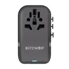 Blitzwolf BW-TA2 5-in-1 Travel Adapter 2xUSB PD + 2xC QC + C GaN 100W Фото num