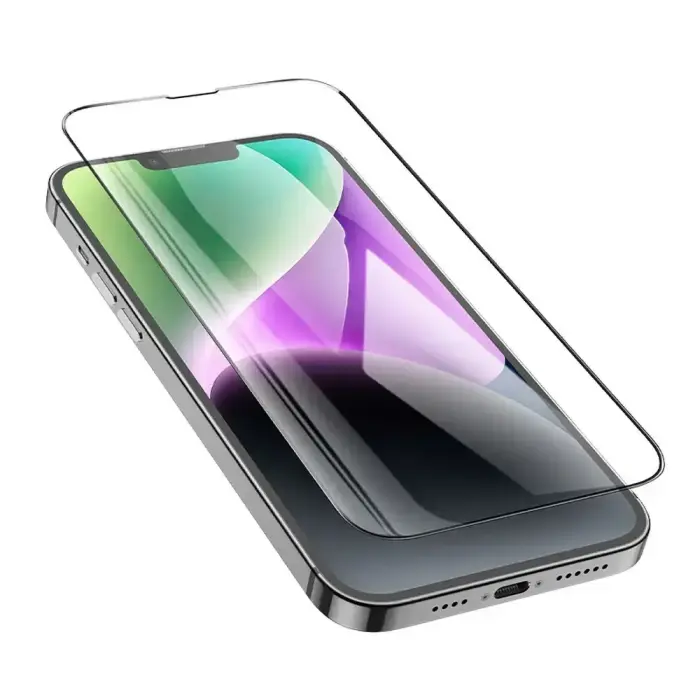 Tempered glass to iPhone 14 PLUS / 13 PRO MAX Hoco HD Anti-static 25 pcs G10 Foto 2