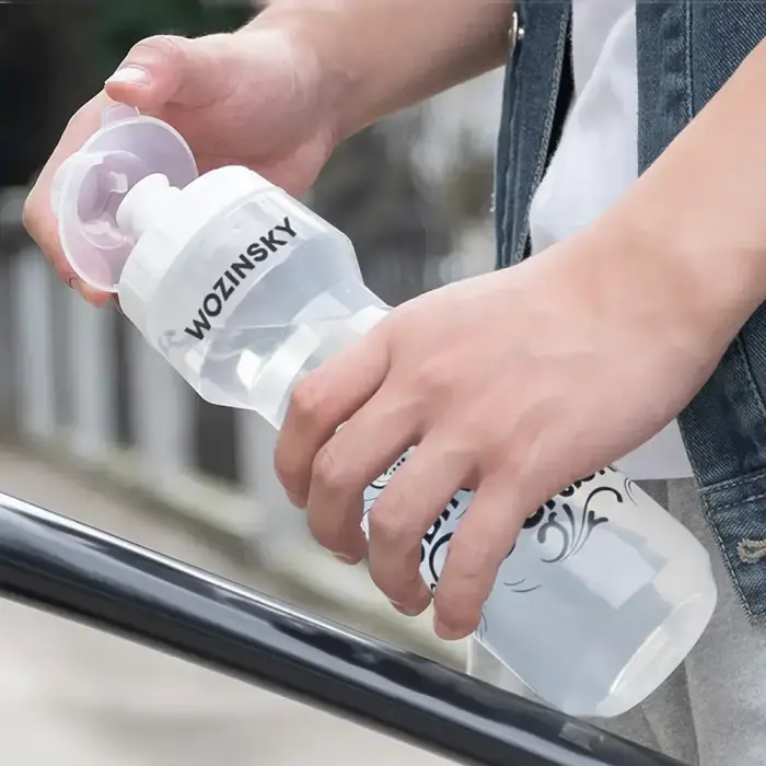 Wozinsky WBR-01T 750ml Bicycle Bottle - Transparent Foto 15