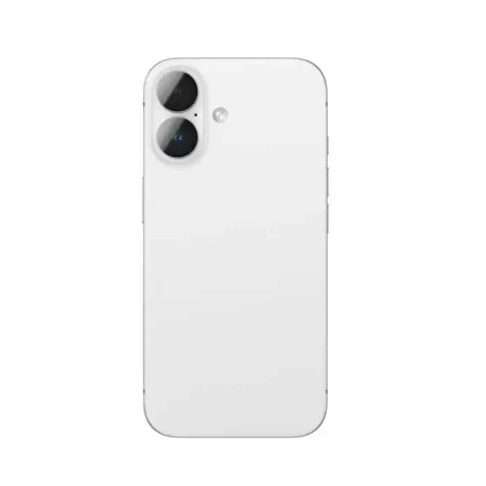 AmazingThing AR Aluminum 2 Lens Glass with Camera Lens Frame for iPhone 16 | 16 Plus - Black Foto 2