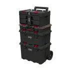 Instrumentu kaste ar 2 atvilktnēm Stack'N'Roll 2 Drawers 48,1x33,2x23,3cm Foto 3