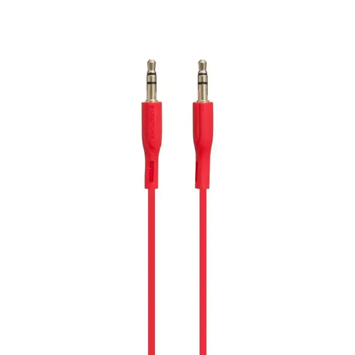 Borofone BL1 Premium AUX Cable 3.5 mm -> 3.5 mm 1m red Photo