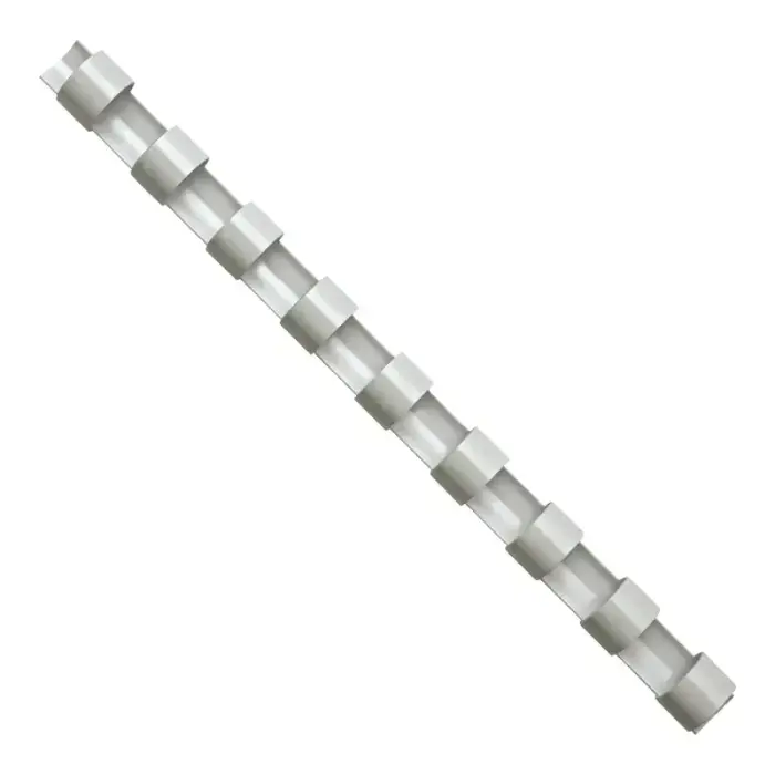 Plastmasas spirāles FELLOWES, 10mm, 100 gab./iepak., baltas Фото num