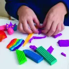 Plastilīns CARIOCA, 6 dažādas pasteļkrāsas, 100 g Фото num