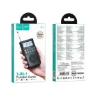 Portable radio Hoco HI51 black Photo