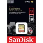 SanDisk memory card Extreme SDHC 32GB 100/60MB/s C10 V30 UHS-I U3 Фото num