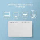 Qoltec Network SWITCH | 5 x RJ45 port | 1000Mbps | Fast Ethernet | LAN Photo