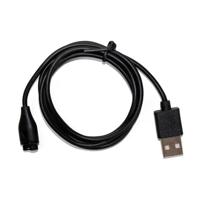 Magnetic Charger for Garmin Smartwatches with USB-A - Black Photo